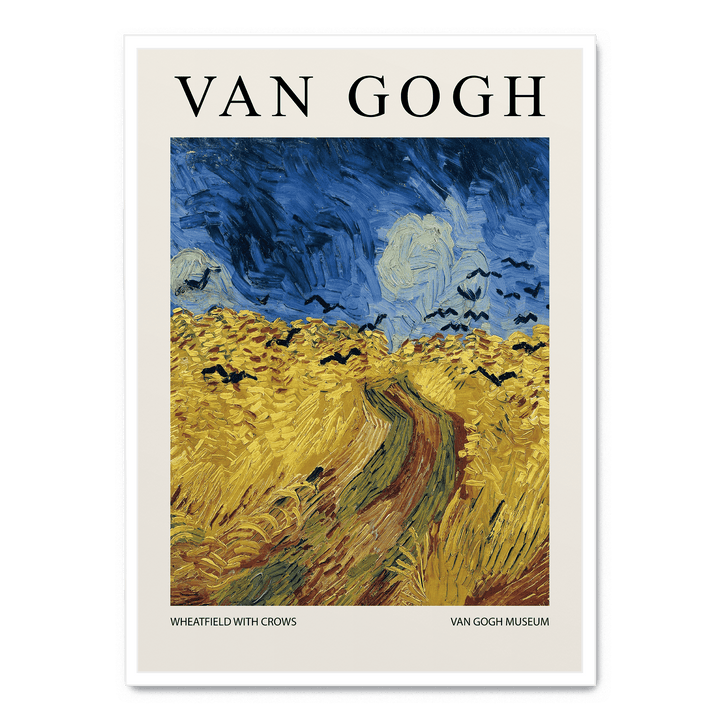 Wheatfield With Crows