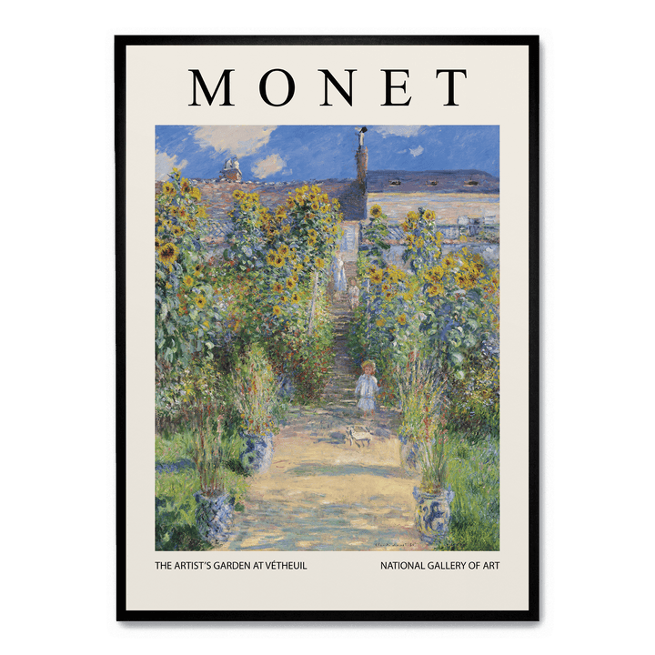 The Artist's Garden At Vétheuil