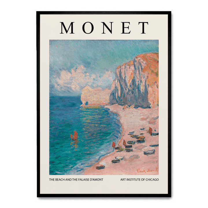 The Beach And The Falaise D'Amont