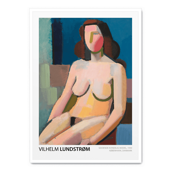 Siddende Kvindelig Model 2