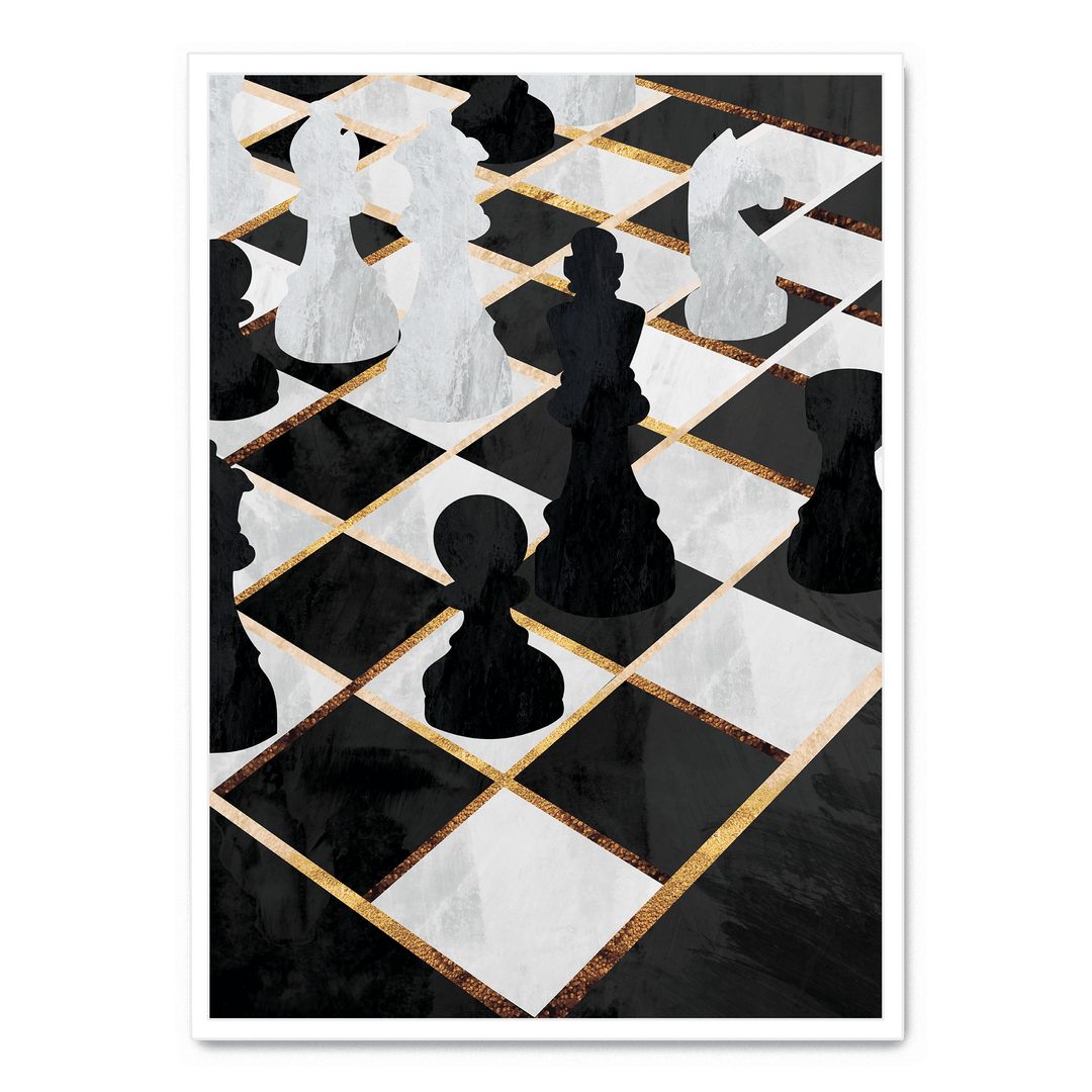 Chess Black And Gold