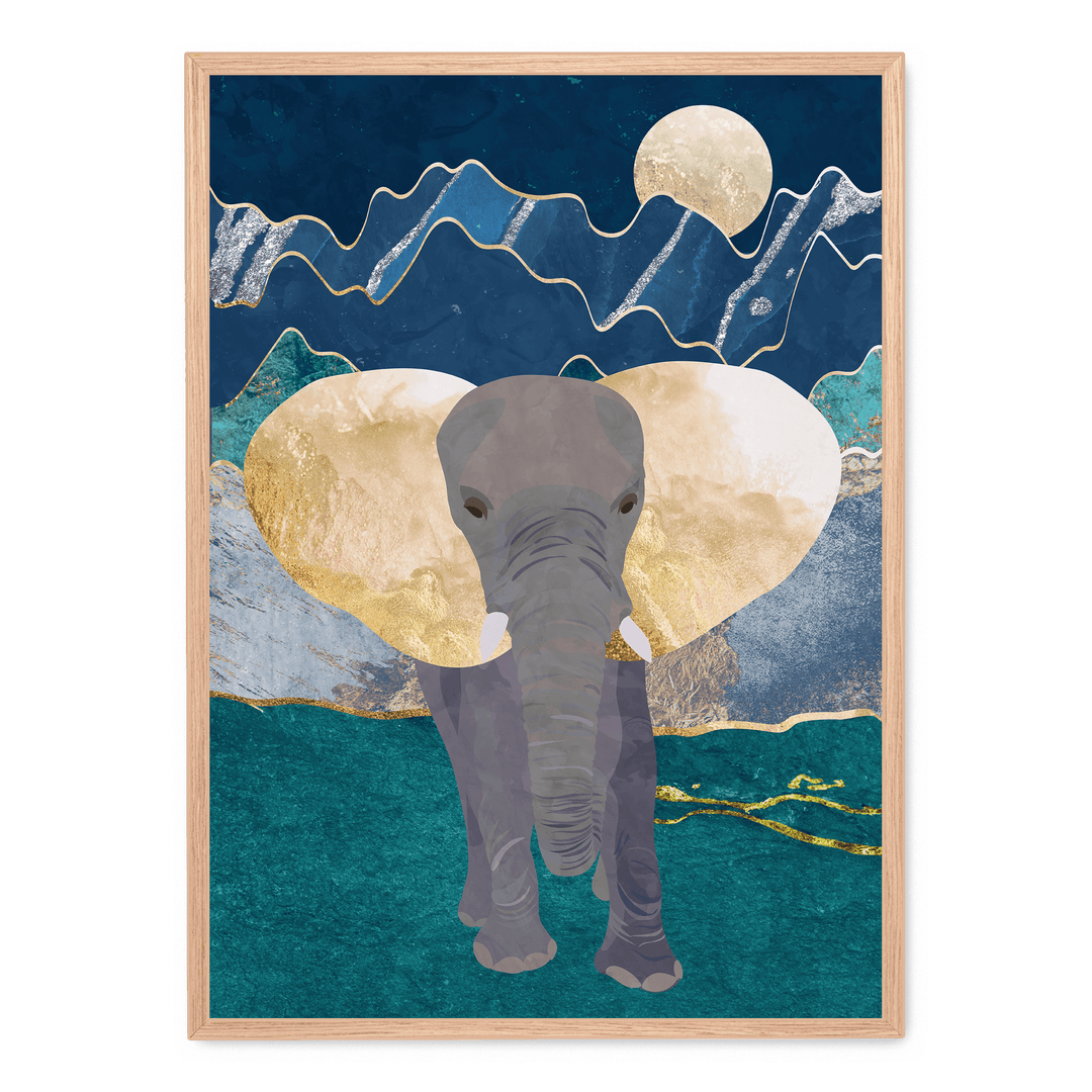 Moonlight Golden Elephant