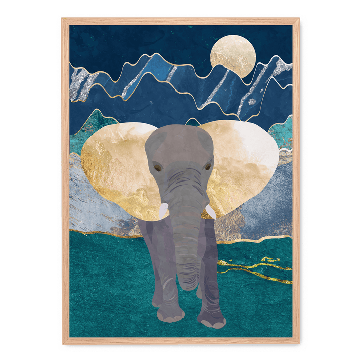 Moonlight Golden Elephant