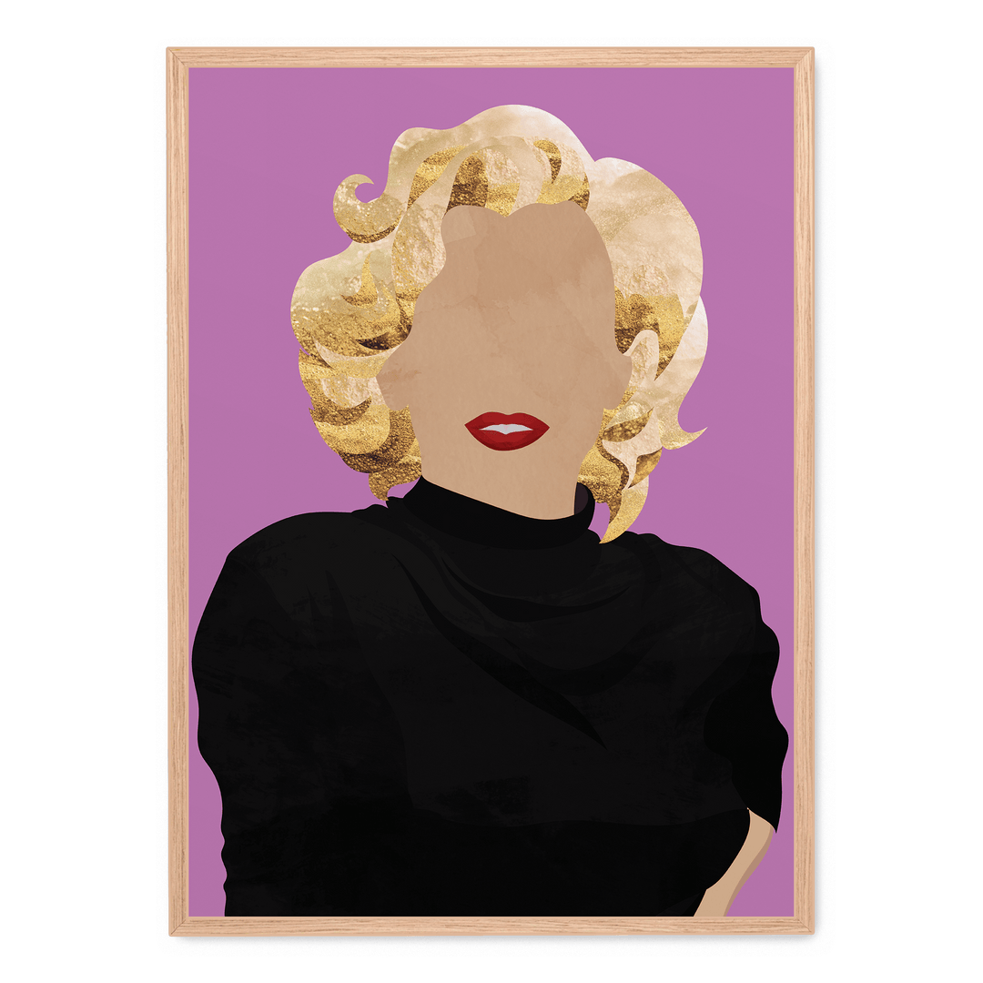 Faceless Marilyn Monroe