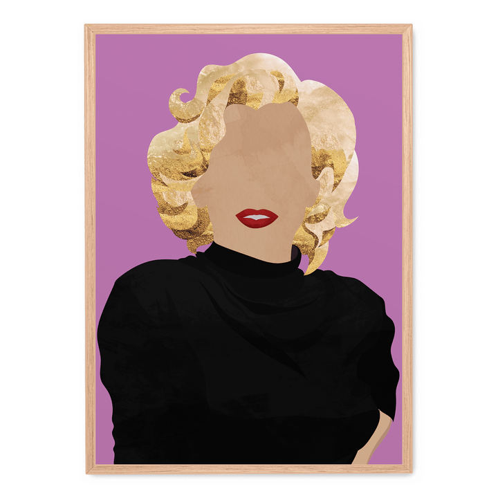 Faceless Marilyn Monroe